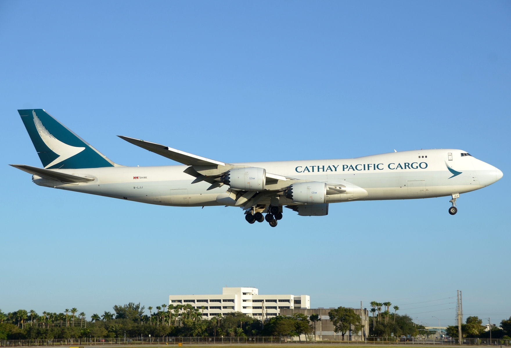 B-LJJ - 747-867F - Cathay Pacific Airways - MIA - 29-11-2025