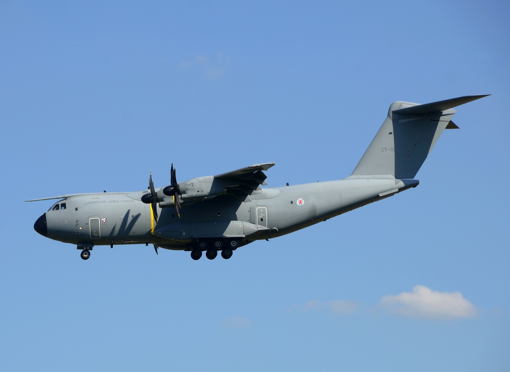 CT-01 - A400M-180 - Luxembourg Armed Forces - BRU - 13-05-2025