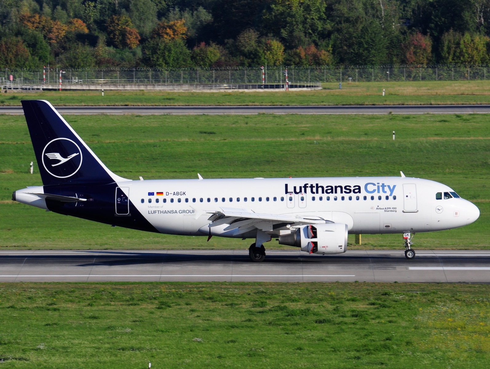 D-ABGK - A319-112 - Lufthansa City Airlines - DUS - 19-08-2025