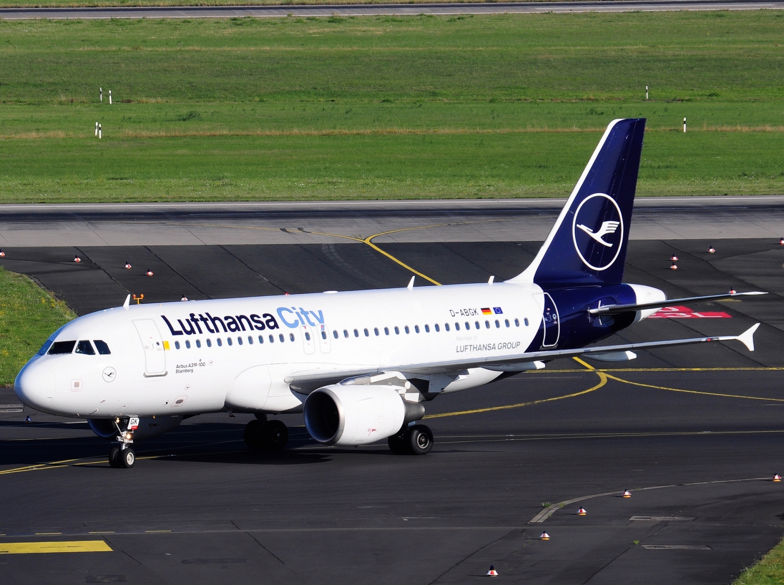 D-ABGK - A319-112 - Lufthansa City Airlines - DUS - 19-08-2025b