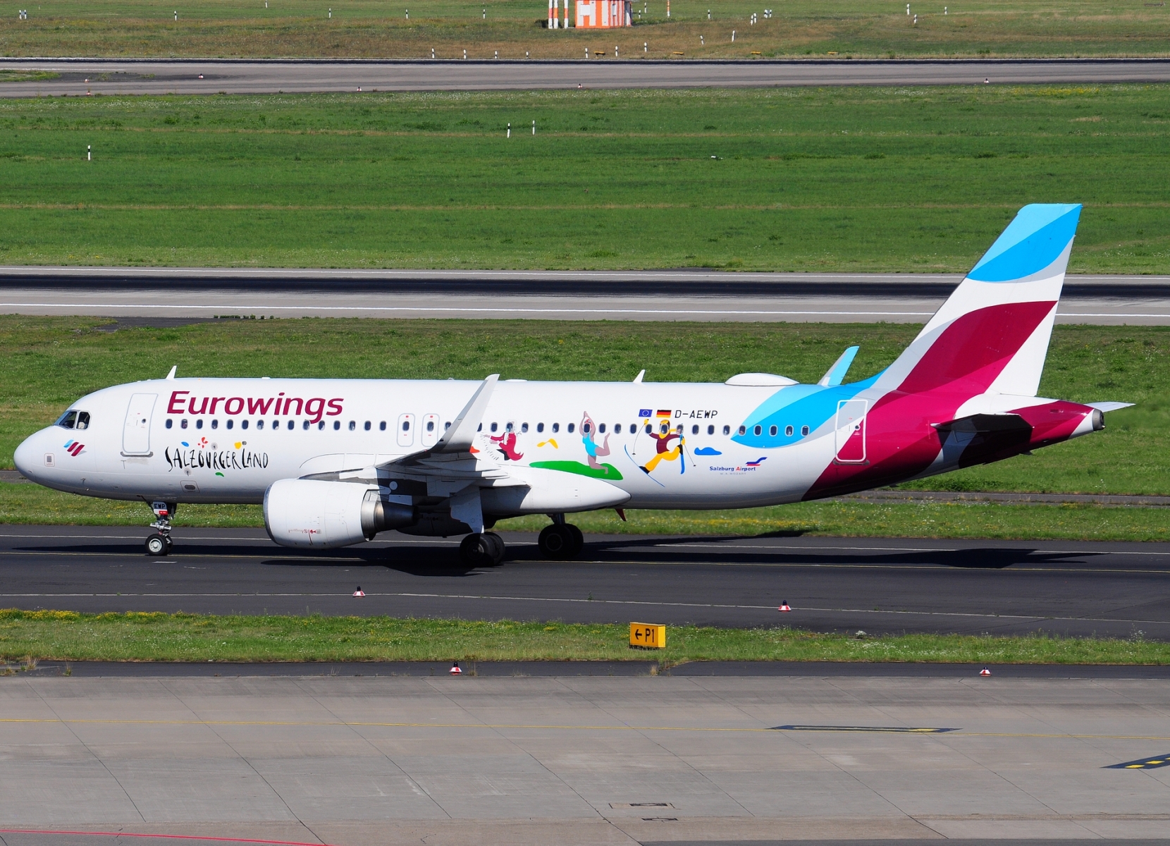 D-AEWP - A320-214(WL) - Eurowings - DUS - 19-08-2025