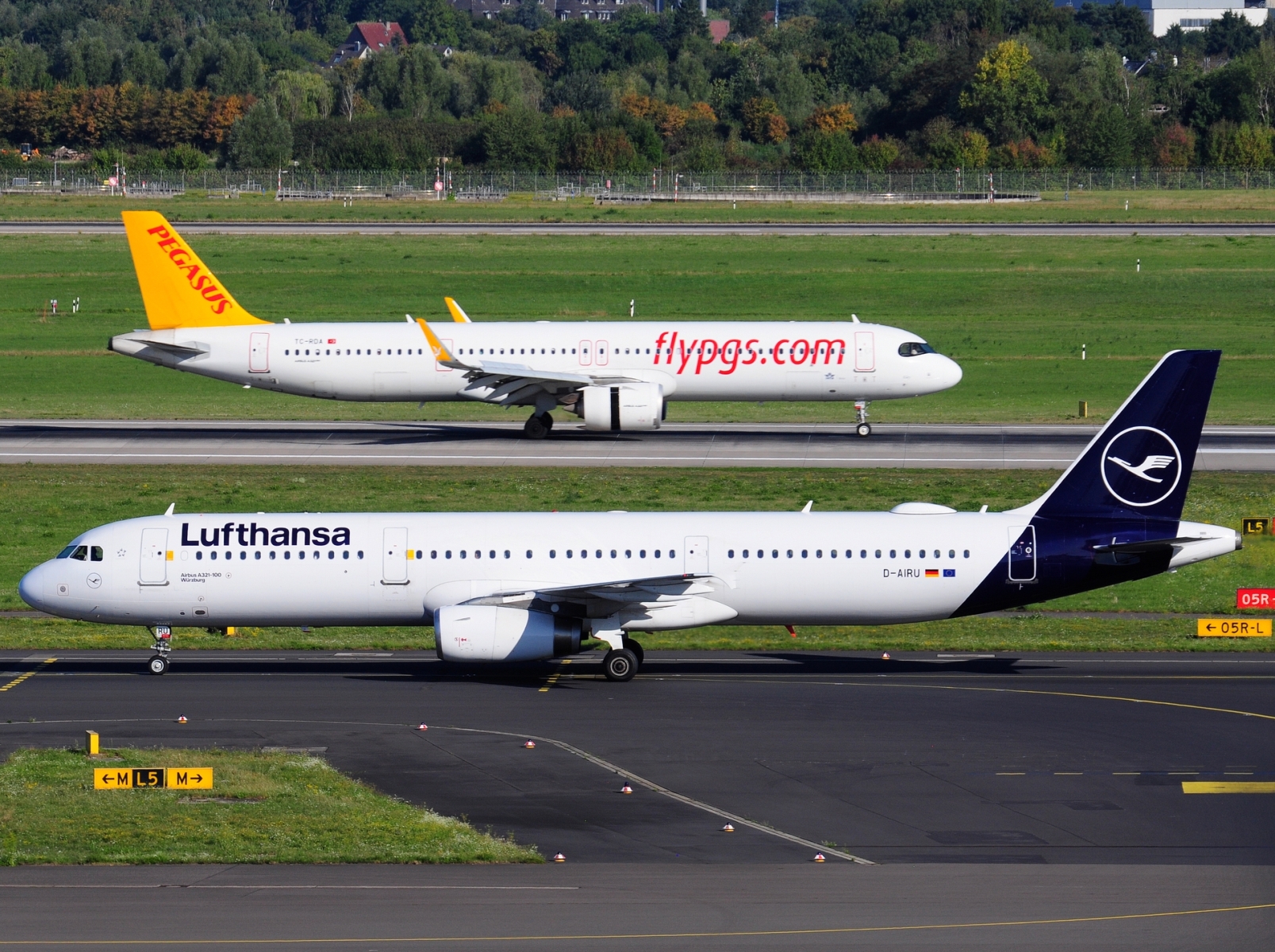 D-AIRU - A321-131 - Lufthansa - DUS - 19-08-2025