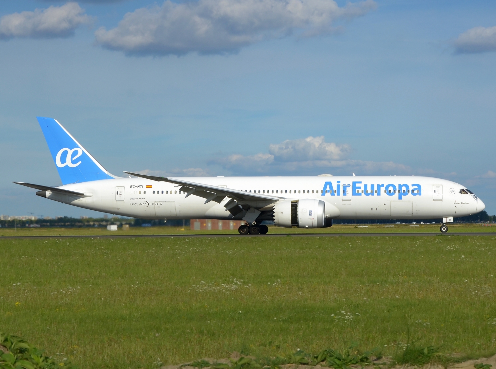 EC-MTI - 787-9 Dreamliner - Air Europa - AMS - 25-08-2025