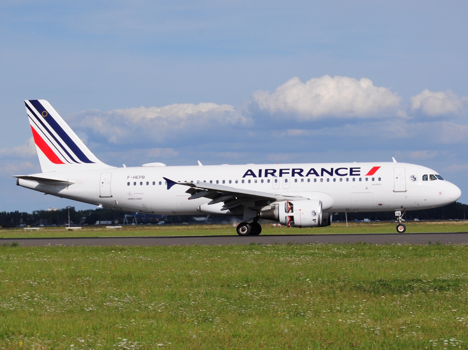 F-HEPB - A320-214 - Air France - AMS - 25-08-2025