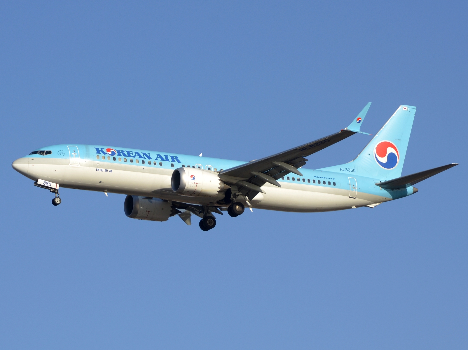 HL8350 - 737-8 MAX - Korean Air Lines - PEK - 12-03-2025