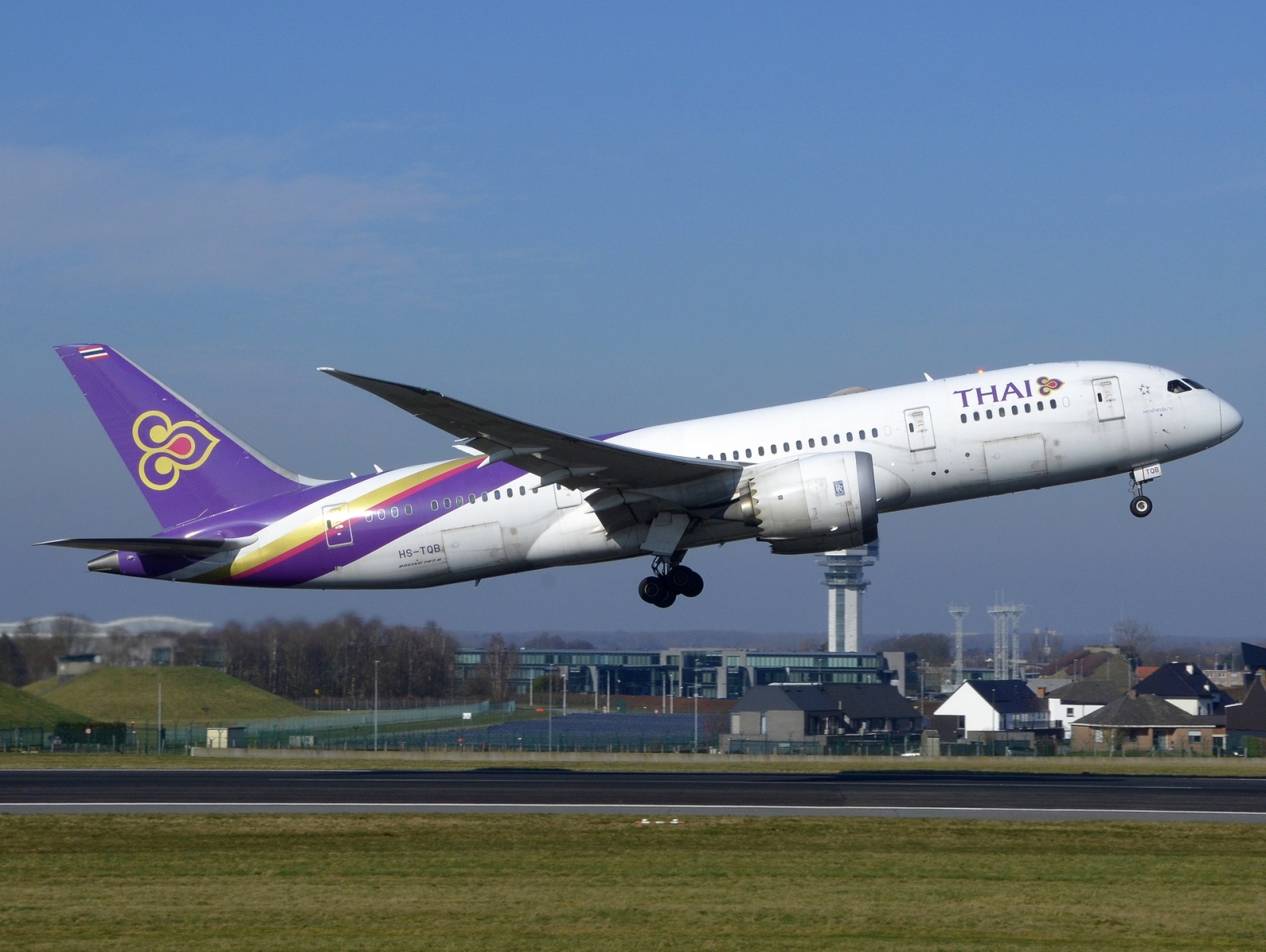 HS-TQB - 787-8 Dreamliner - Thai Airways International - BRU - 18-02-2025