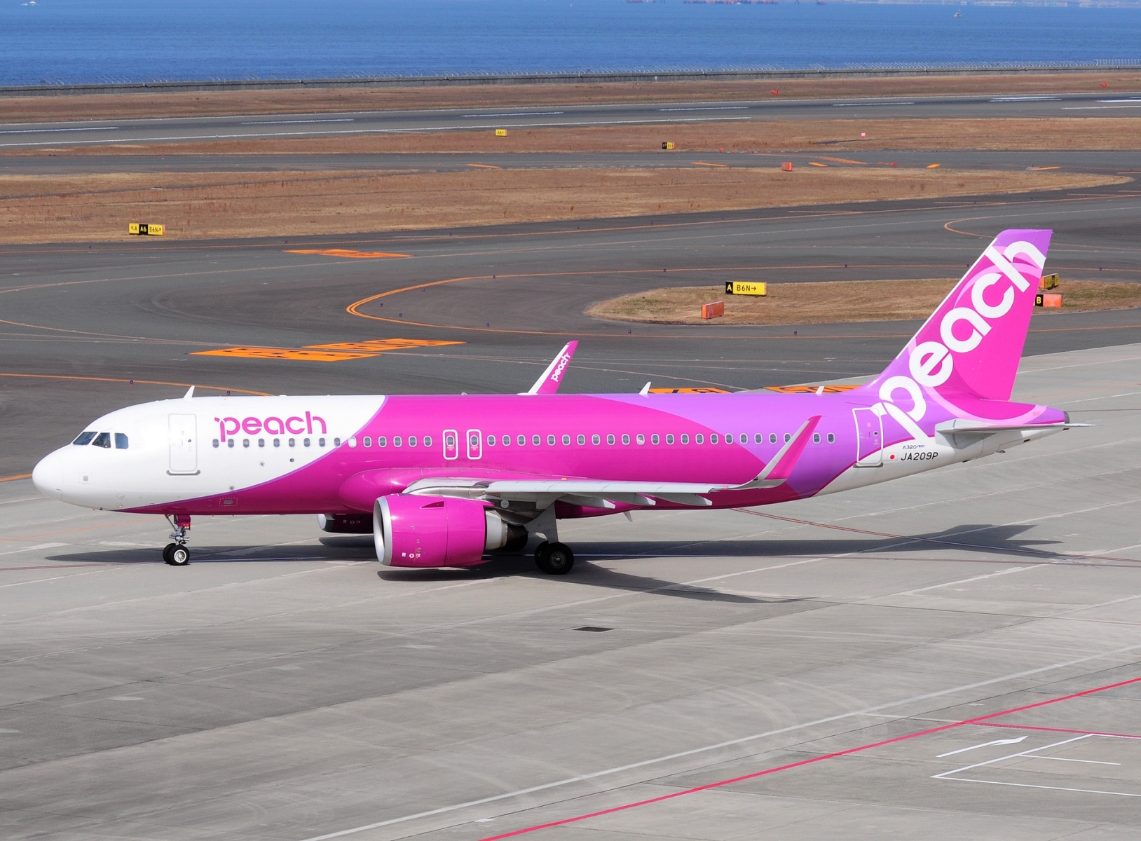 JA209P - A320-251N(WL) - Peach - NGO - 18-03-2025c