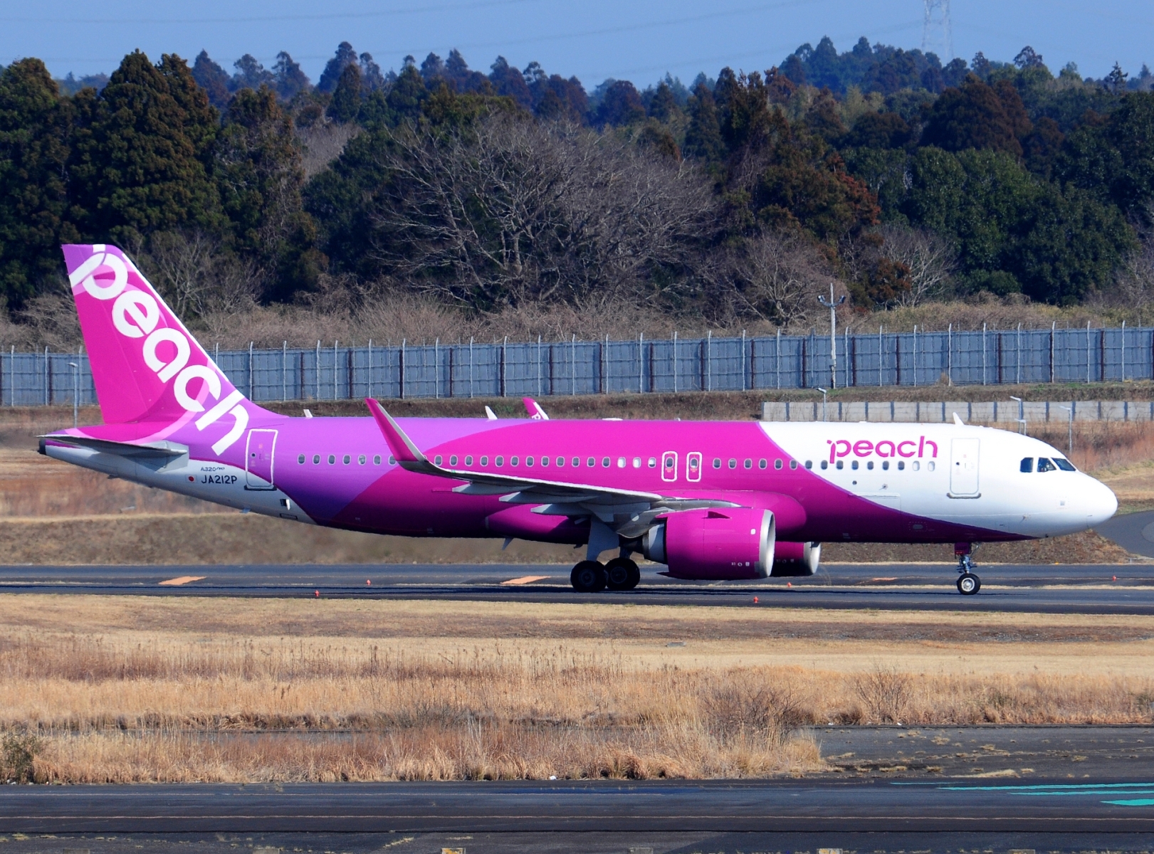 JA212P - A320-251N(WL) - Peach - NRT - 21-03-2025