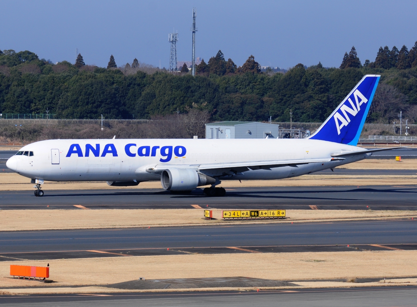 JA603F - 767-381F(ER) - ANA All Nippon Airways - NRT - 21-03-2025