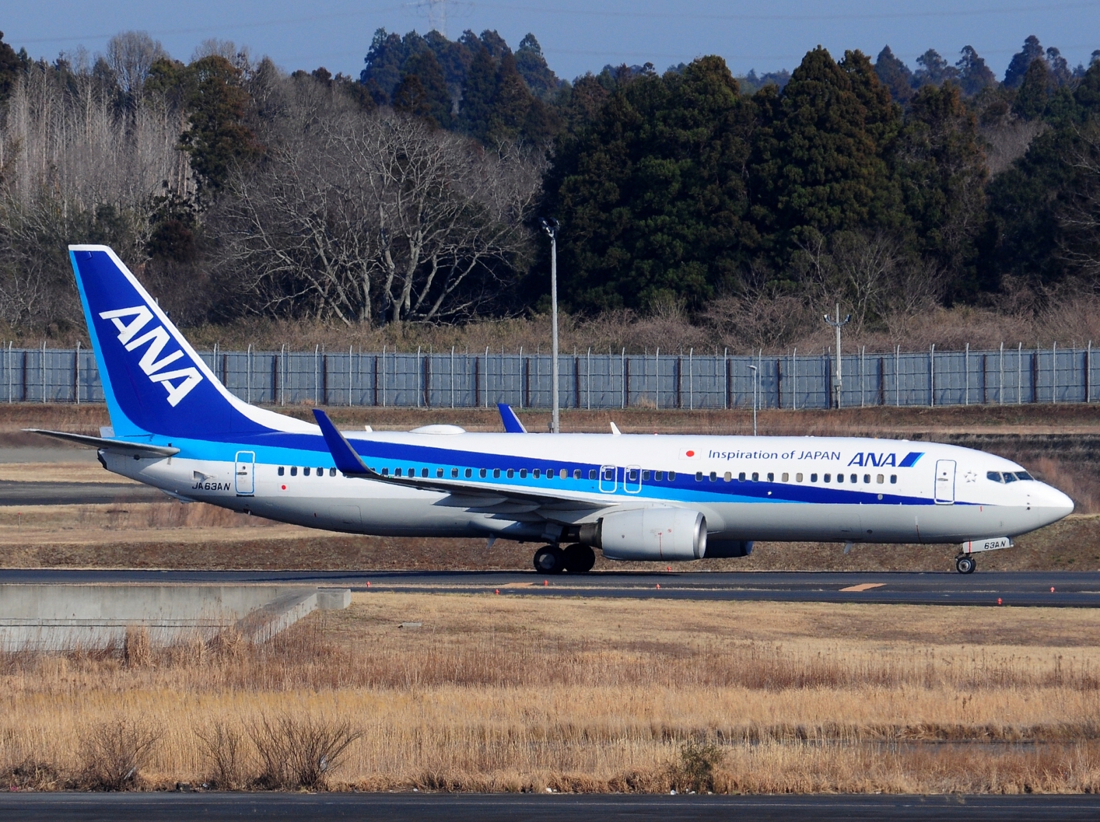 JA63AN - 737-881(WL) - ANA All Nippon Airways - NRT - 21-03-2025