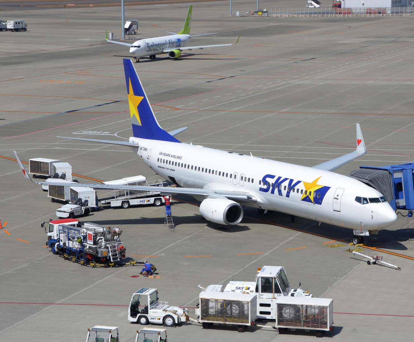 JA73NK - 737-86N(W) - Skymark Airlines - NGO - 18-03-2025