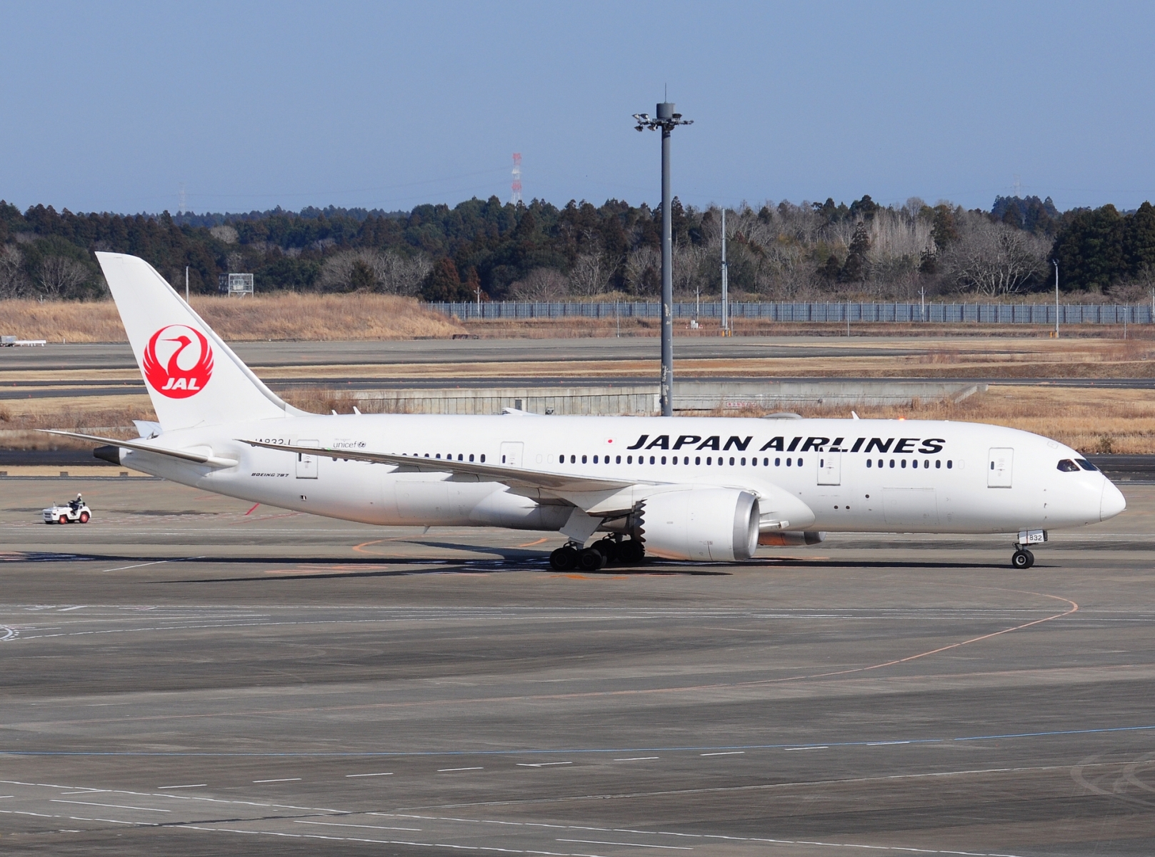 JA832J - 787-8 Dreamliner - Japan Airlines - NRT - 21-03-2025