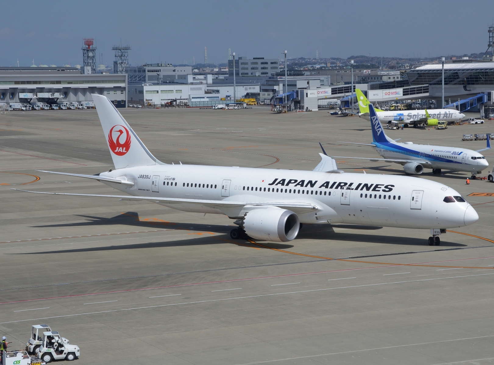 JA839J - 787-8 Dreamliner - Japan Airlines - NGO - 18-03-2025b