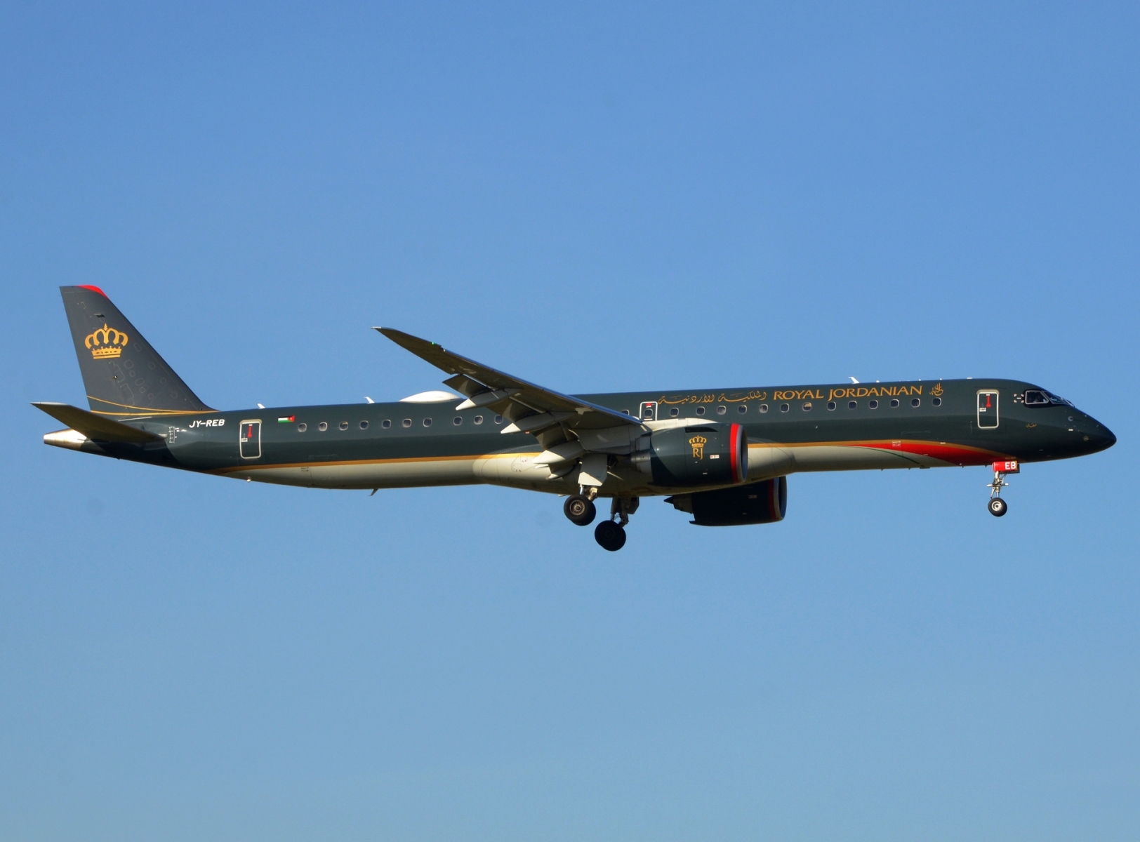JY-REB - ERJ-195-E2 (ERJ-190-400 STD) - Royal Jordanian - BRU - 18-02-2025
