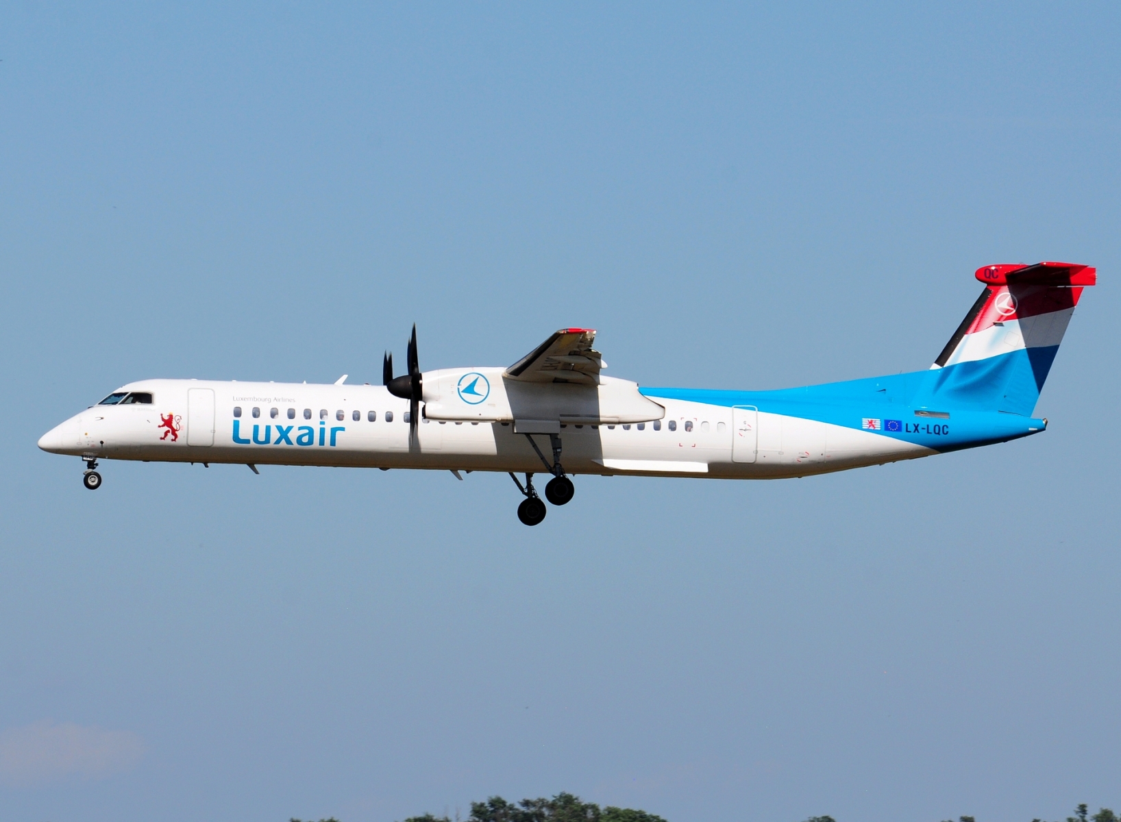 LX-LQC - DHC-8-402Q - Luxair - VIE - 25-06-2025