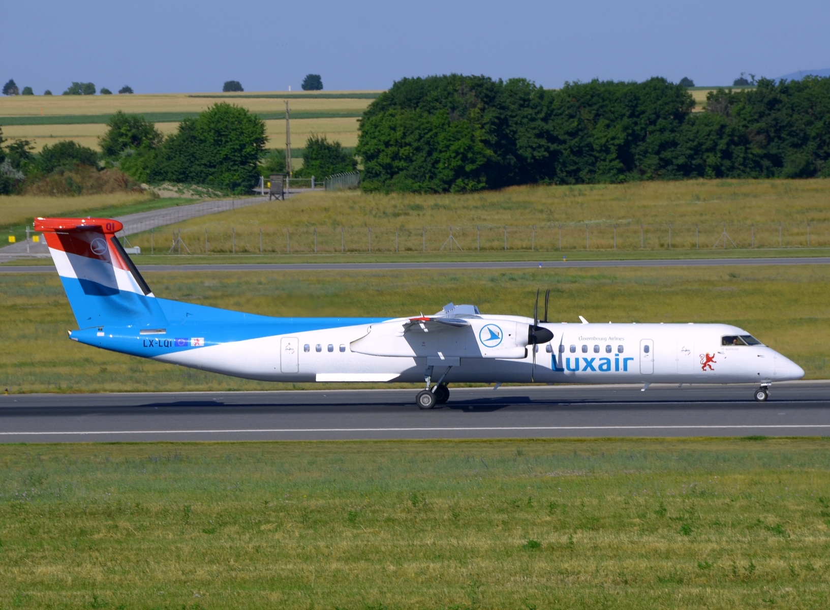 LX-LQI - DHC-8-402Q - Luxair - VIE - 25-06-2025