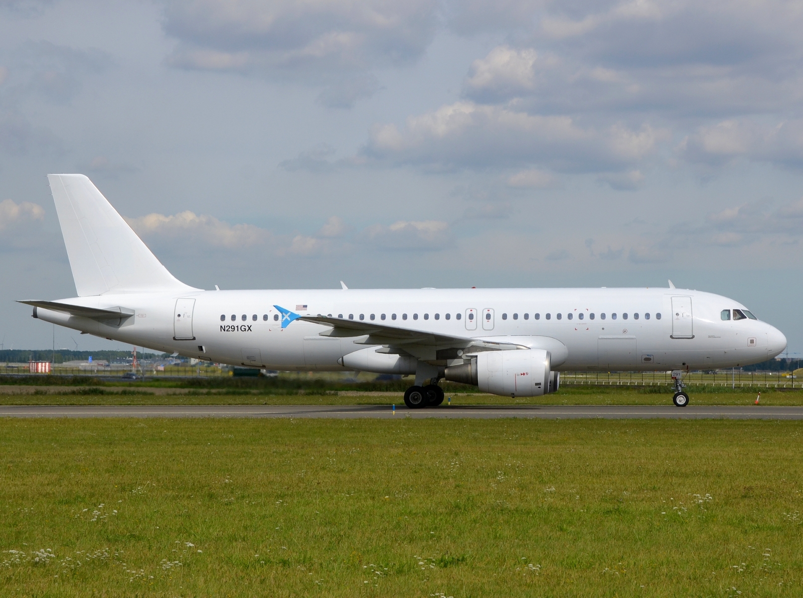 N291GX - A320-214 - GlobalX Airlines - AMS - 25-08-2025