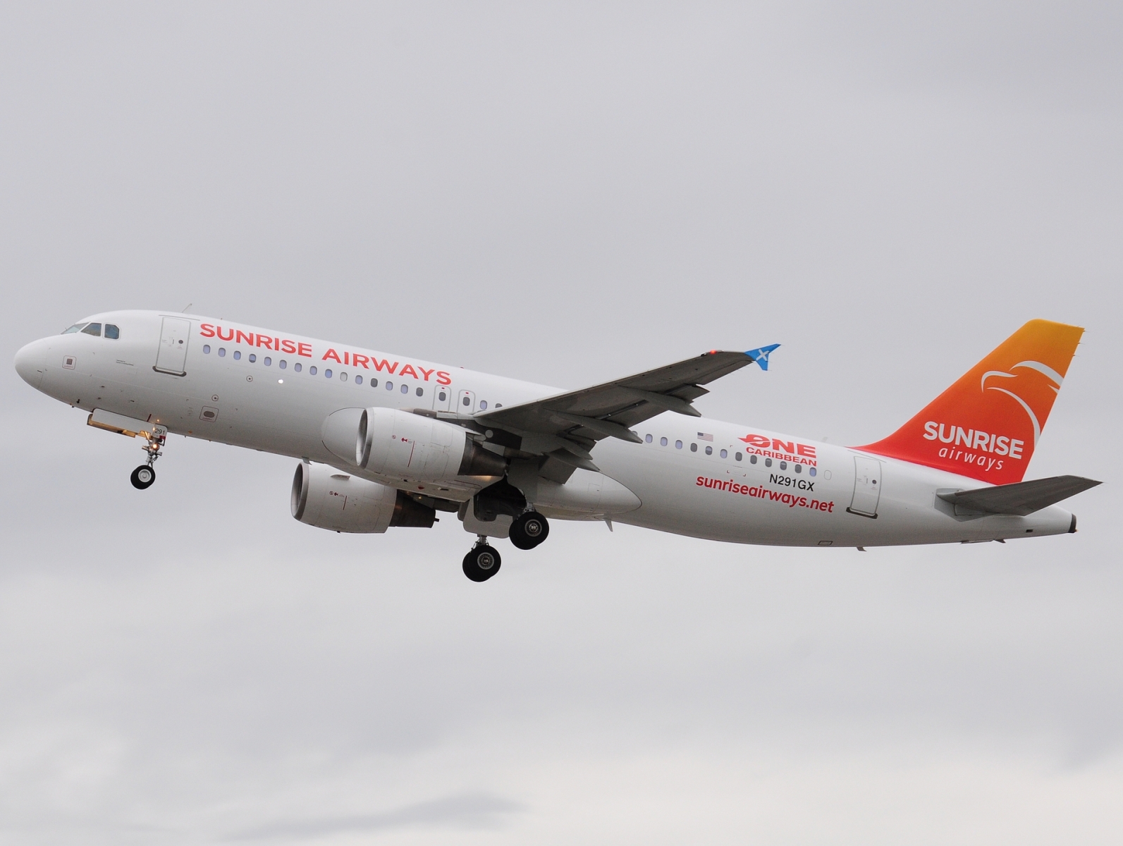 N291GX - A320-214 - Sunrise Airways - MIA - 28-11-2025