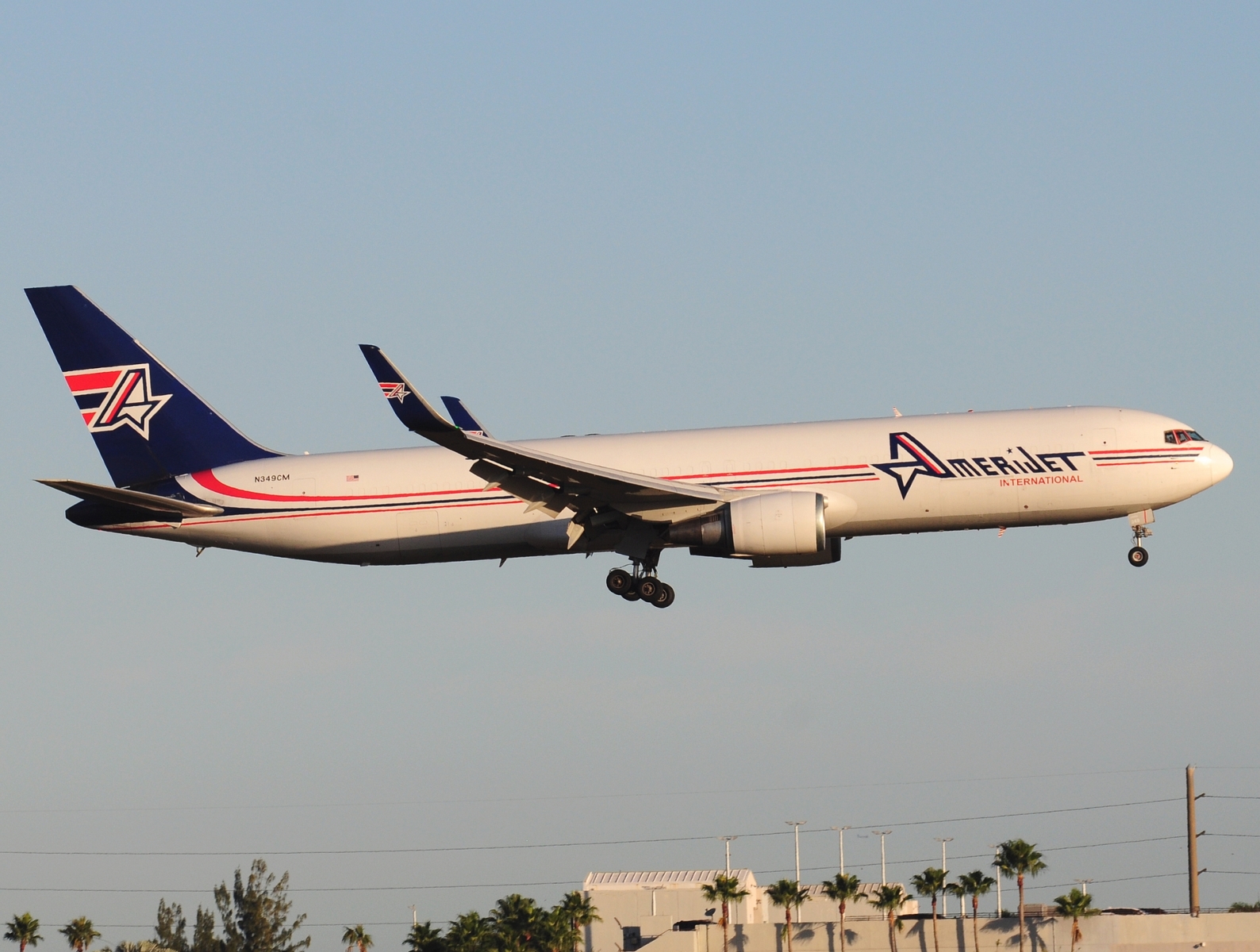 N349CM - 767-323(ER)(WL) - Amerijet International - MIA - 29-11-2025