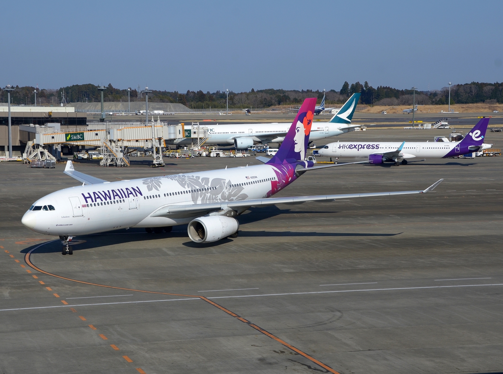 N393HA - A330-243 - Hawaiian Airlines - NRT - 21-03-2025b