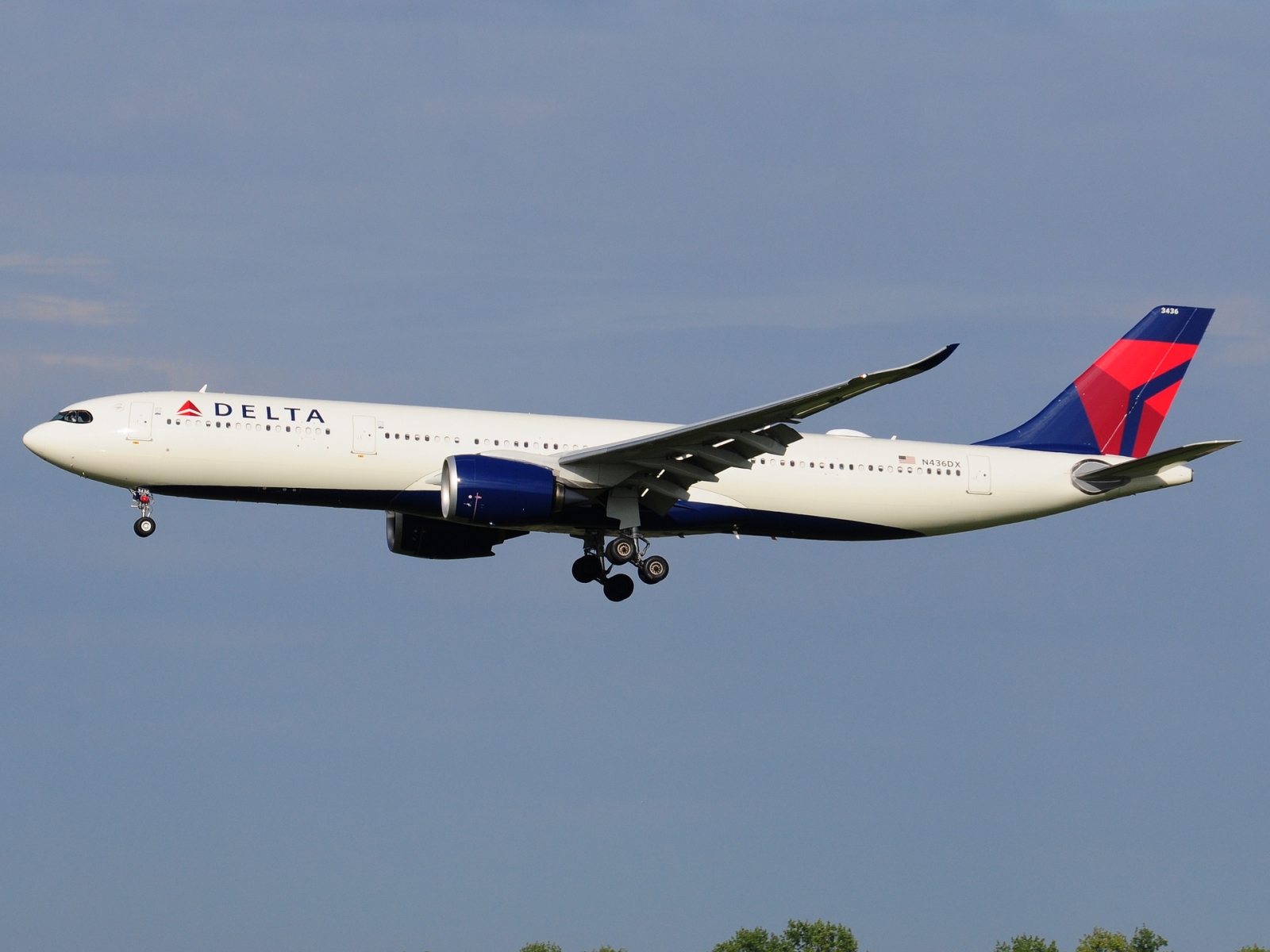 N436DX - A330-941 - Delta Air Lines - AMS - 25-08-2025