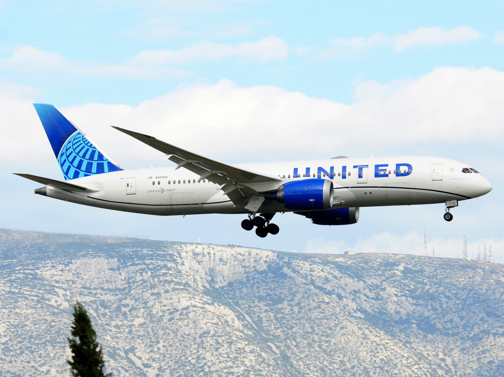 N45905 - 787-8 Dreamliner - United Airlines - ATH - 04-04-2025