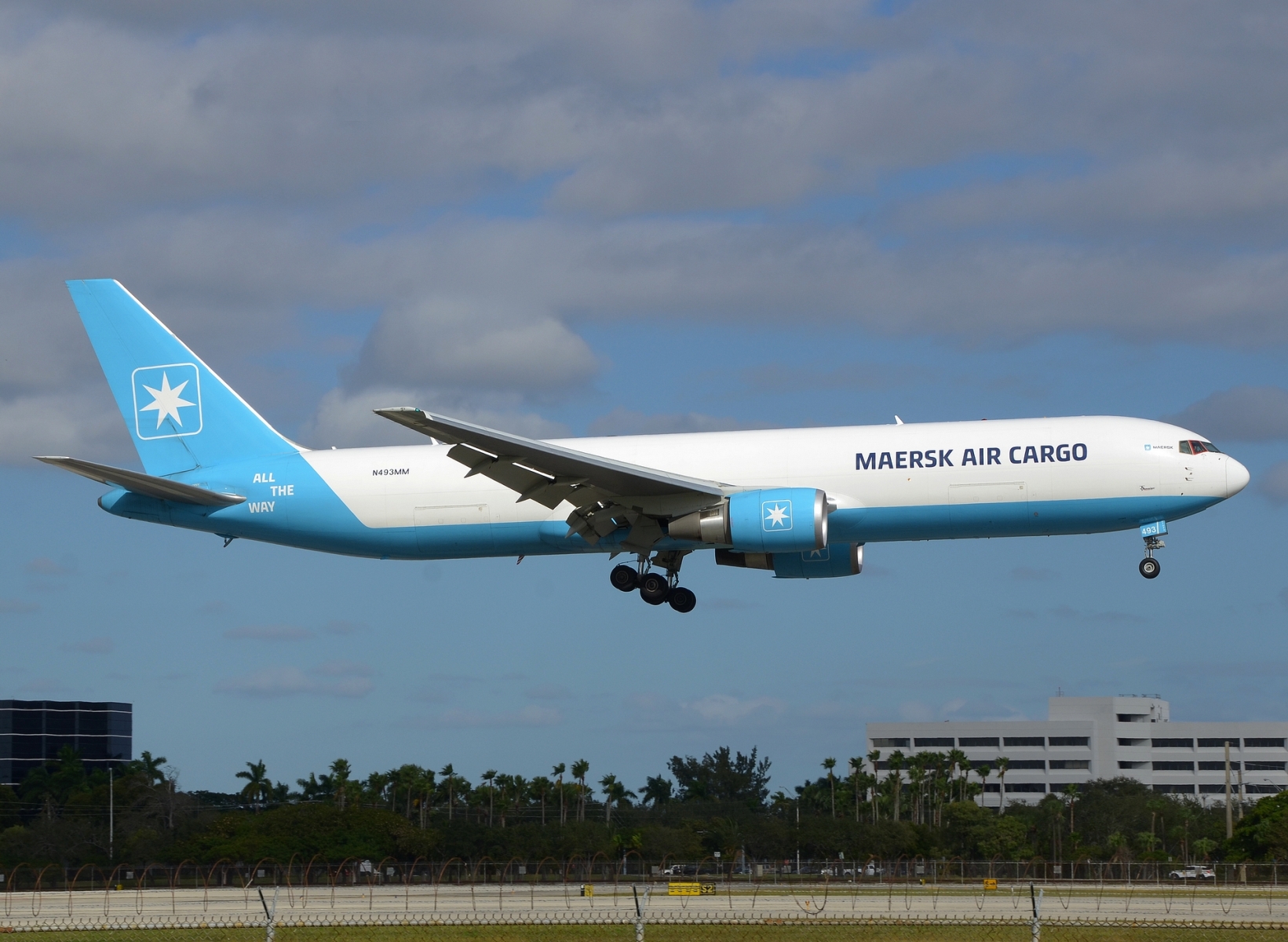 N493MM - 767-300F(ER) - Maersk Air - MIA - 29-11-2025
