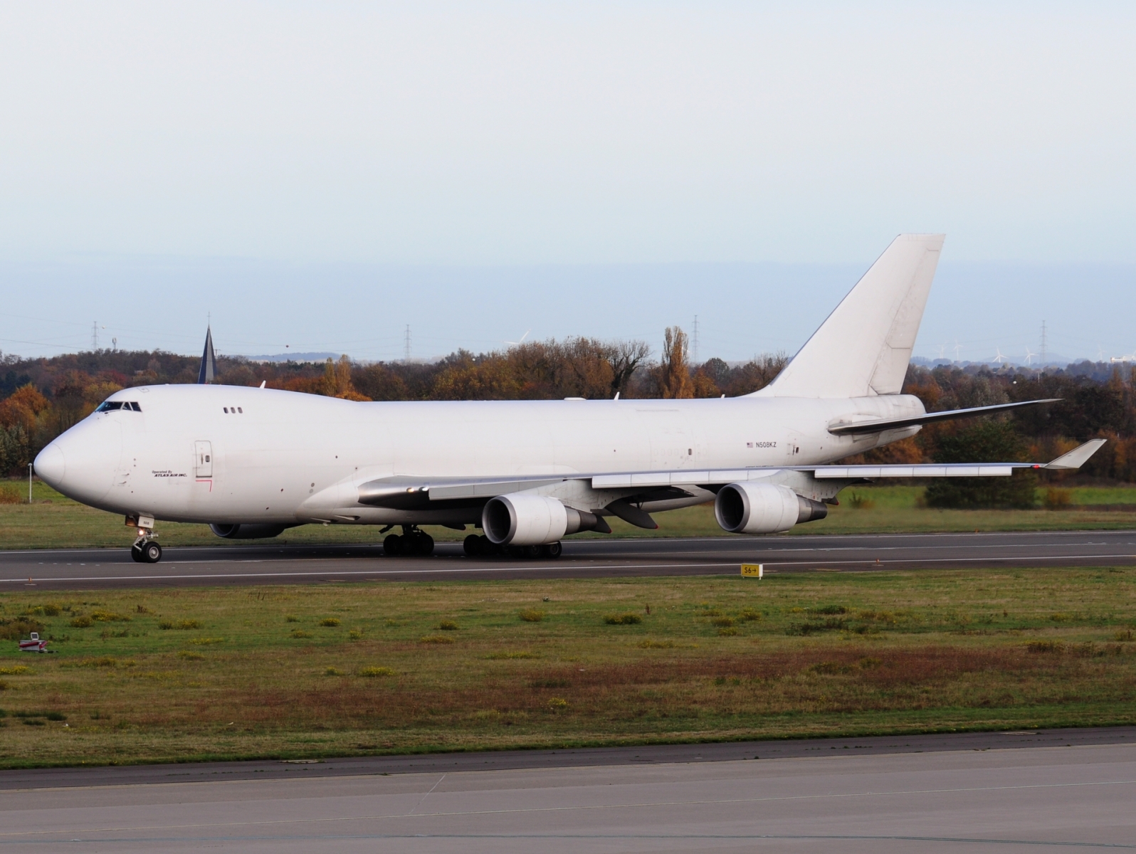 N508KZ - 747-4KZF - Atlas Air - LGG - 04-11-2025