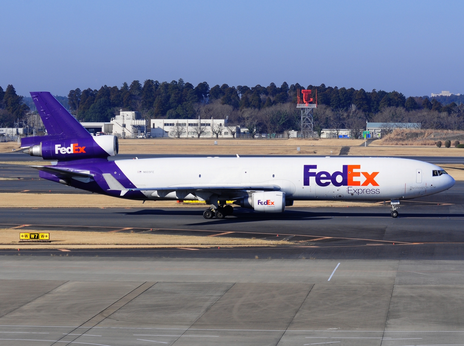 N605FE - MD-11F - Federal Express (FedEx) - NRT - 21-03-2025