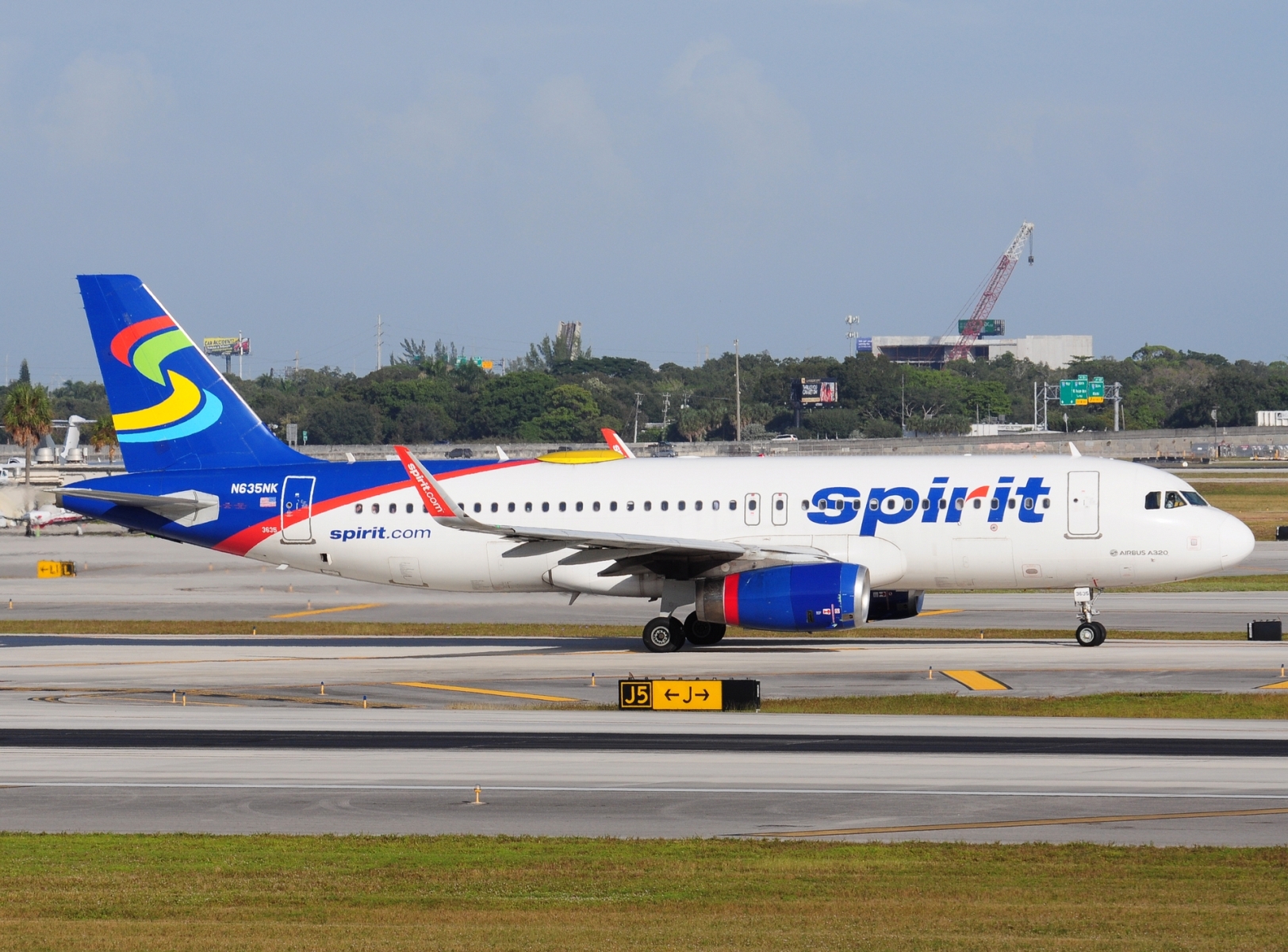 N635NK - A320-232(WL) - Spirit Airlines - FLL - 27-11-2025