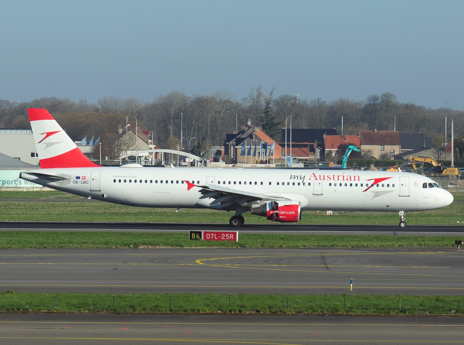 OE-LBC - A321-111 - Austrian Airlines - BRU - 01-04-2025