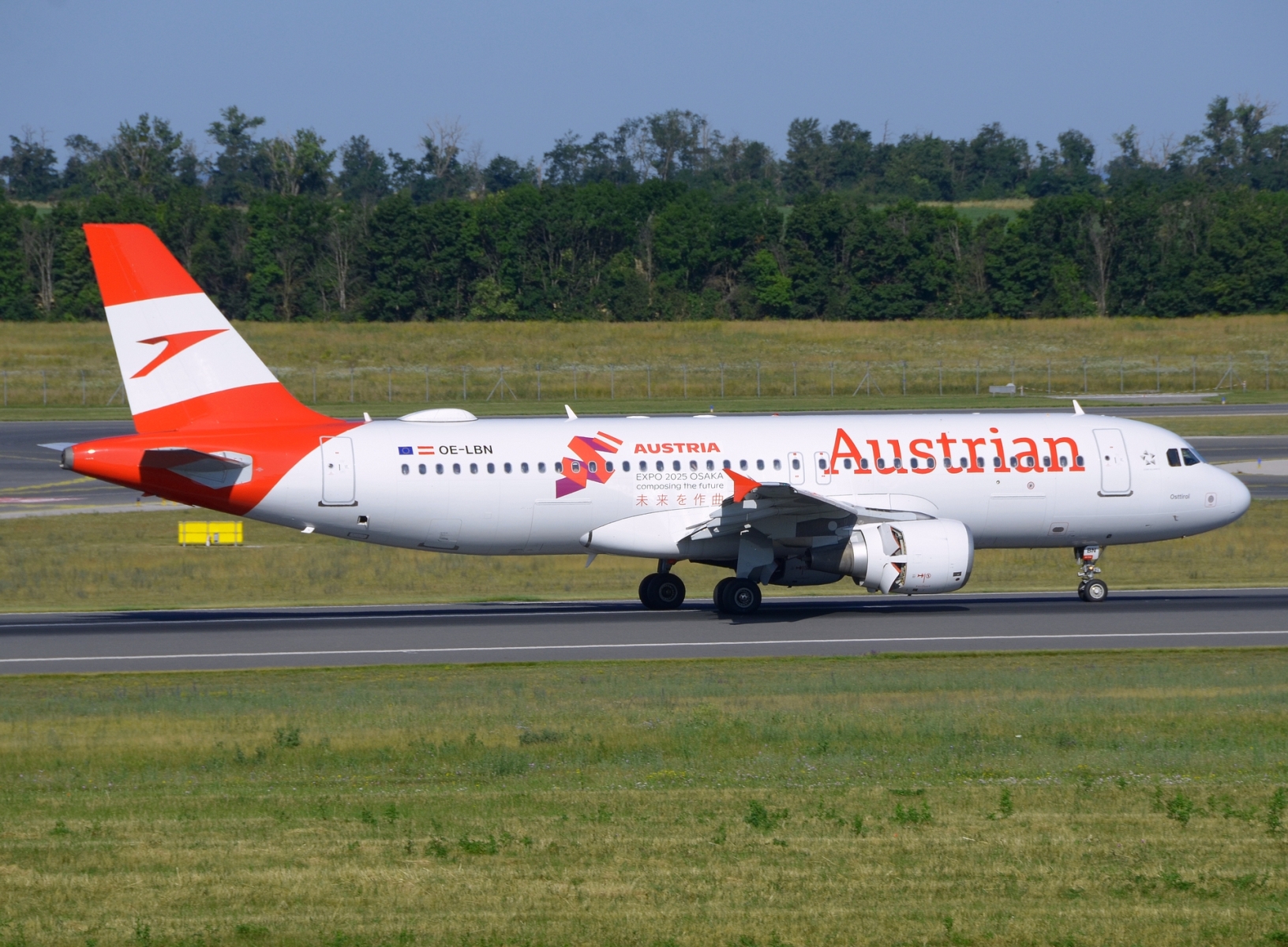 OE-LBN - A320-214 - Austrian Airlines - VIE - 25-06-2025