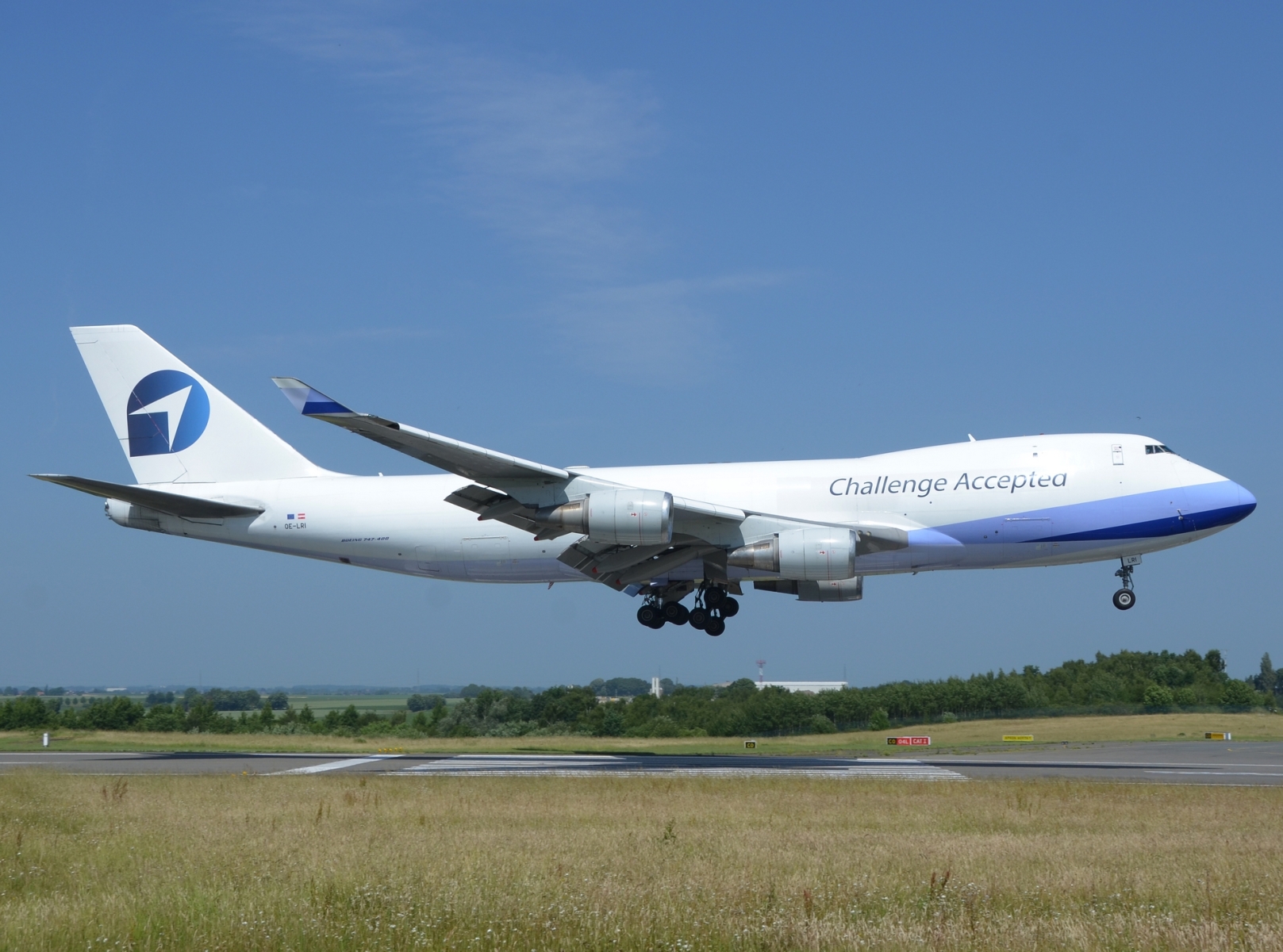 OE-LRI - 747-409F - Challenge Airlines - LGG - 12-06-2025