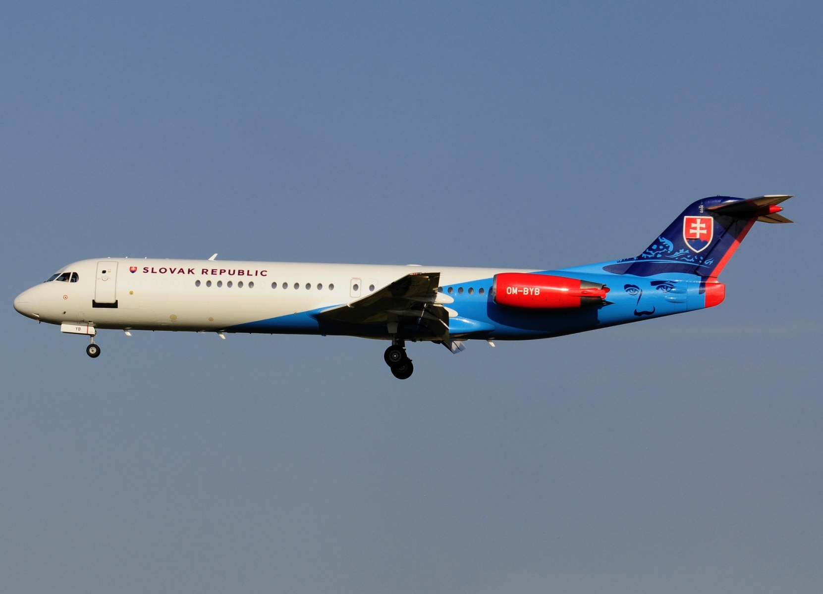 OM-BYB - Fokker 100 - Slovak Government Flying Service - BRU - 19-05-2025
