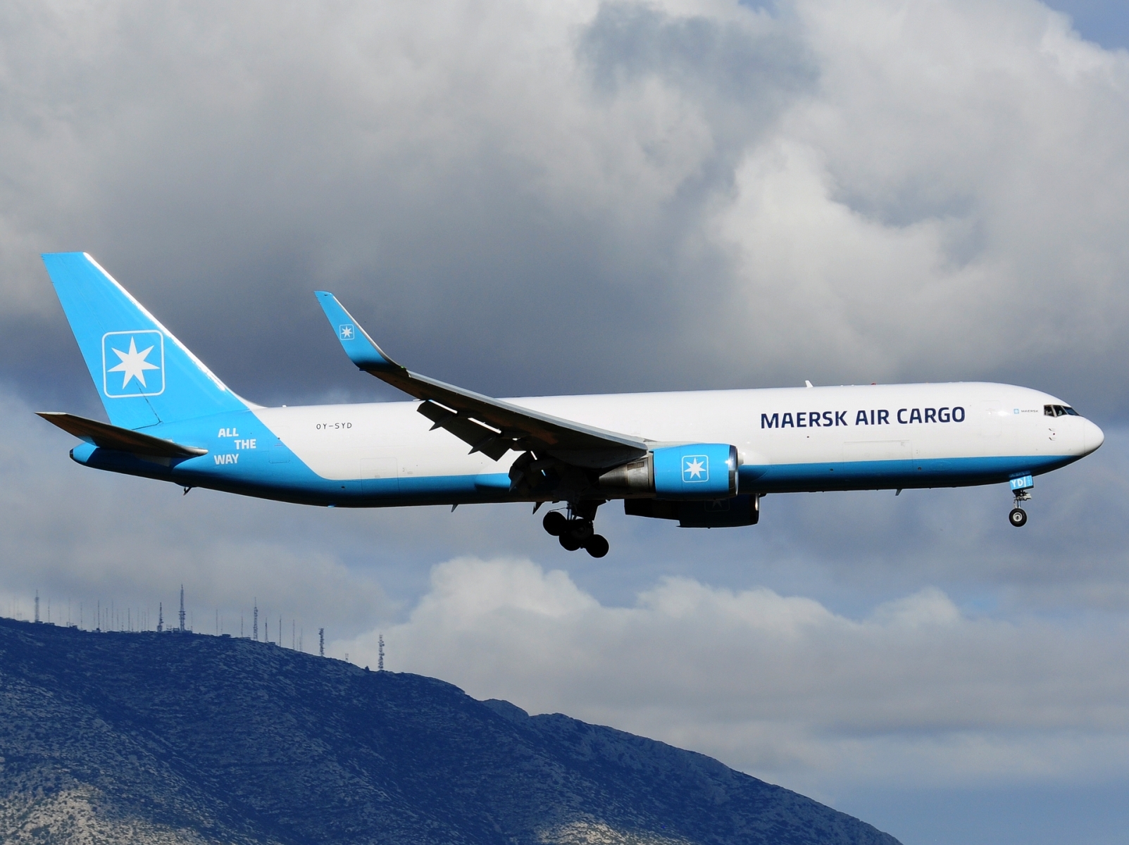 OY-SYD - 767-3P6(ER)(WL) - Maersk Air Cargo - ATH - 03-04-2025
