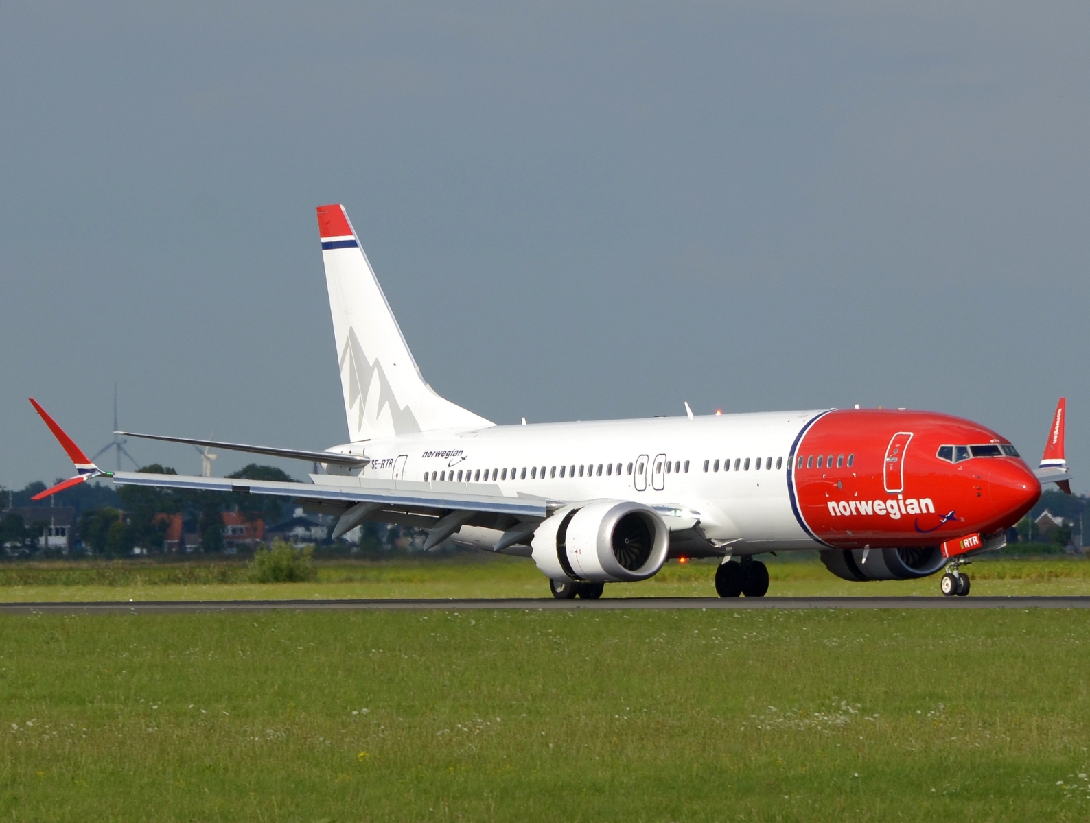 SE-RTR - 737-8 MAX - Norwegian Air Sweden - AMS - 25-08-2025