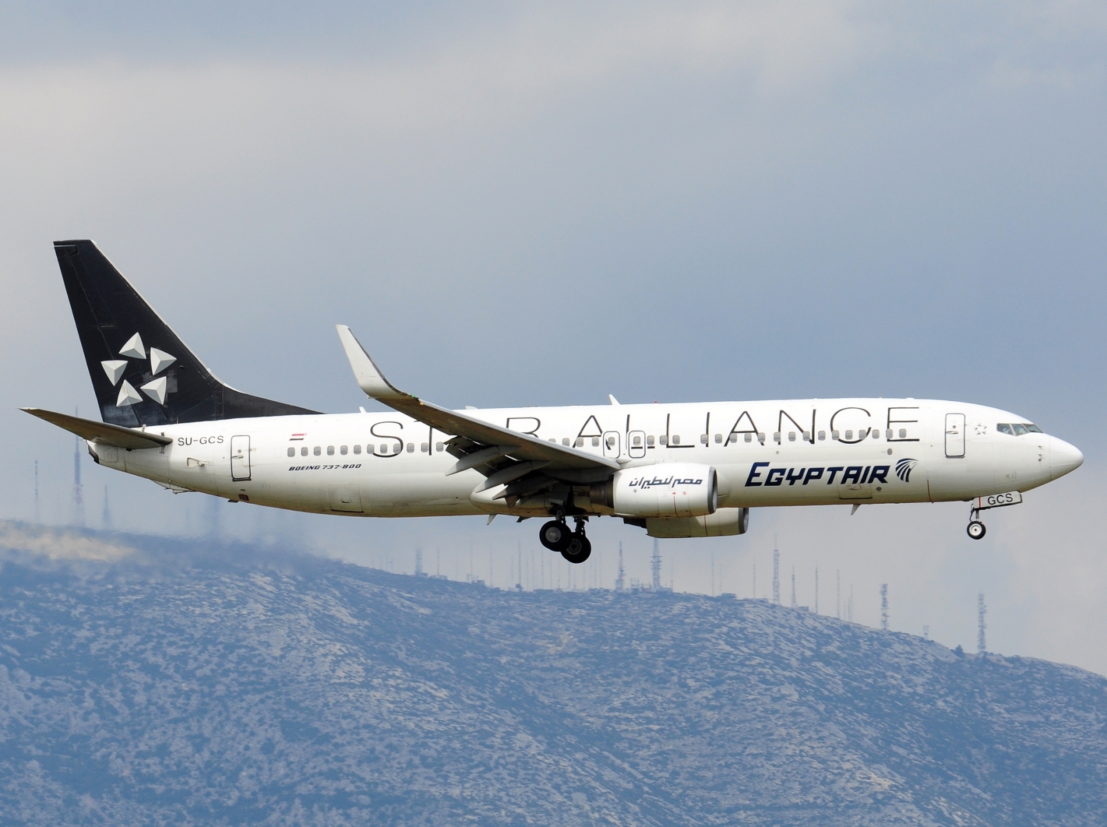 SU-GCS - 737-866(WL) - EgyptAir - ATH - 04-04-2025