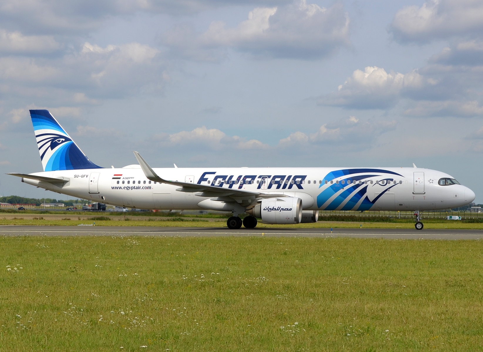 SU-GFV - A321-251NX(WL) - EgyptAir - AMS - 25-08-2025