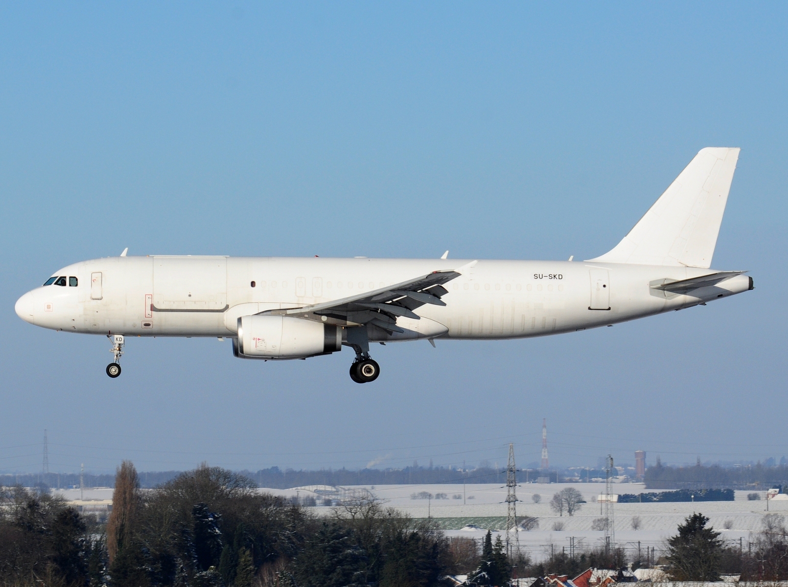 SU-SKD - A320-232 - Sky Vision Airlines - LGG - 10-01-2025