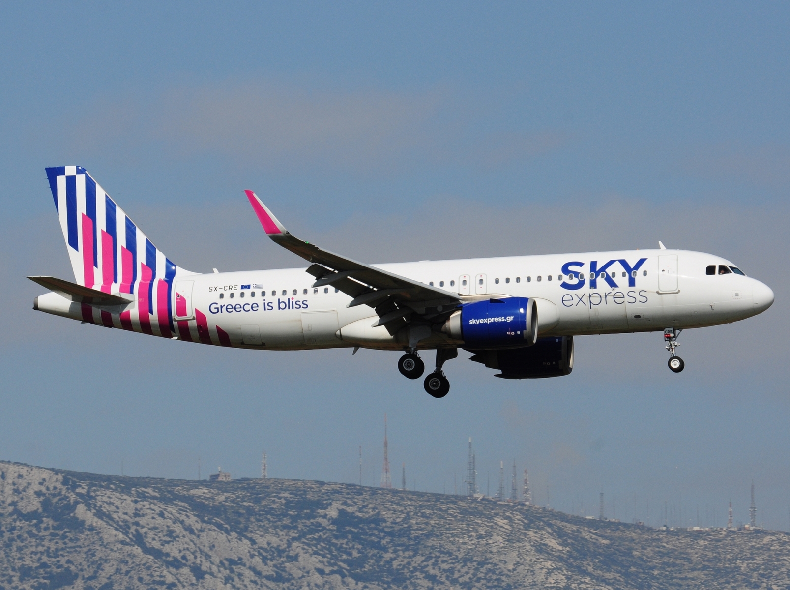 SX-CRE - A320-251N(WL) - Sky Express - ATH - 04-04-2025