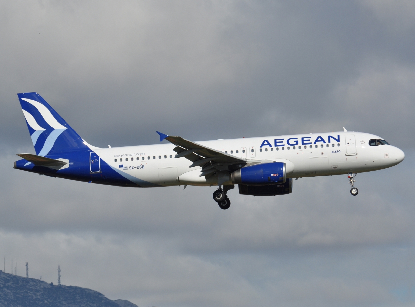 SX-DGB - A320-232 - Aegean Airlines - ATH - 03-04-2025