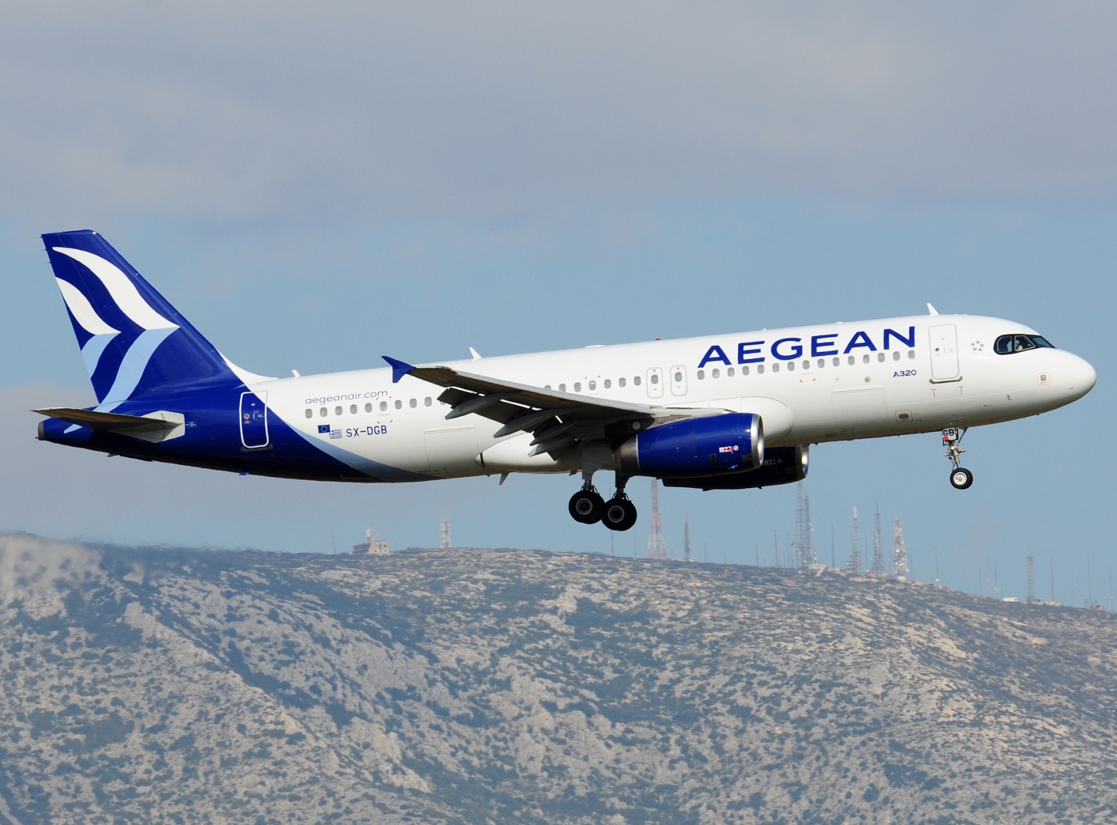 SX-DGB - A320-232 - Aegean Airlines - ATH - 04-04-2025