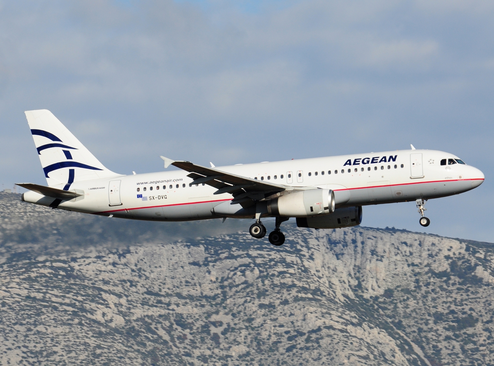 SX-DVG - A320-232 - Aegean Airlines - ATH - 03-04-2025