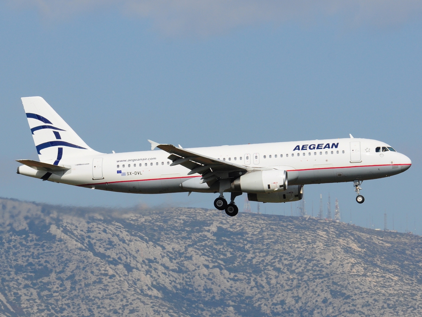 SX-DVL - A320-232 - Aegean Airlines - ATH - 04-04-2025