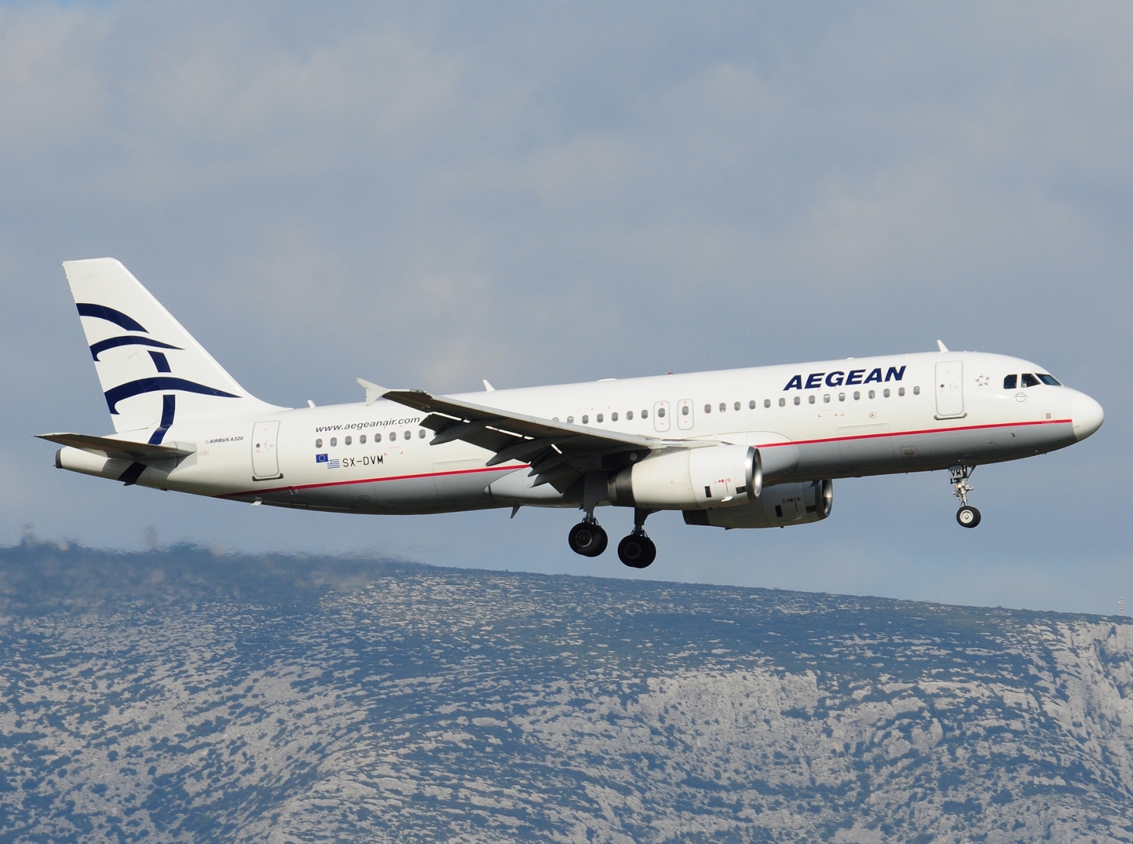 SX-DVM - A320-232 - Aegean Airlines - ATH - 04-04-2025