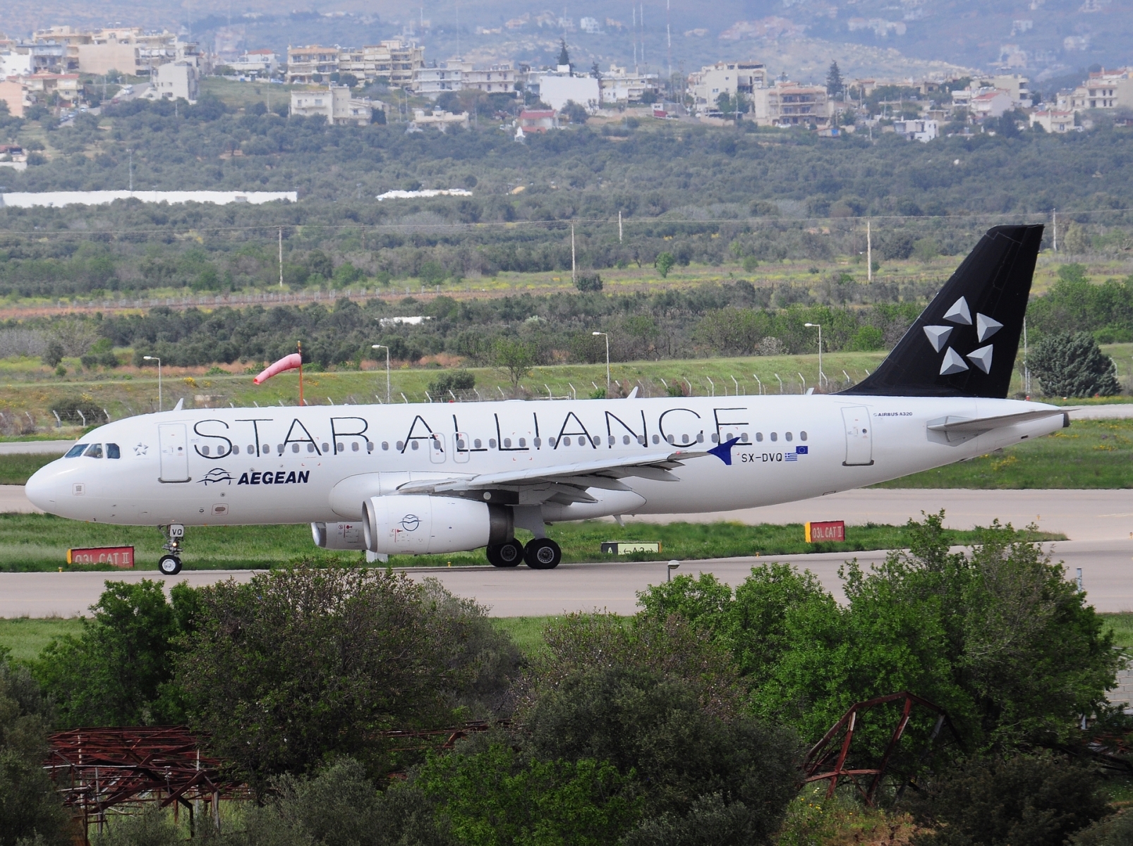 SX-DVQ - A320-232 - Aegean Airlines - ATH - 01-04-2025