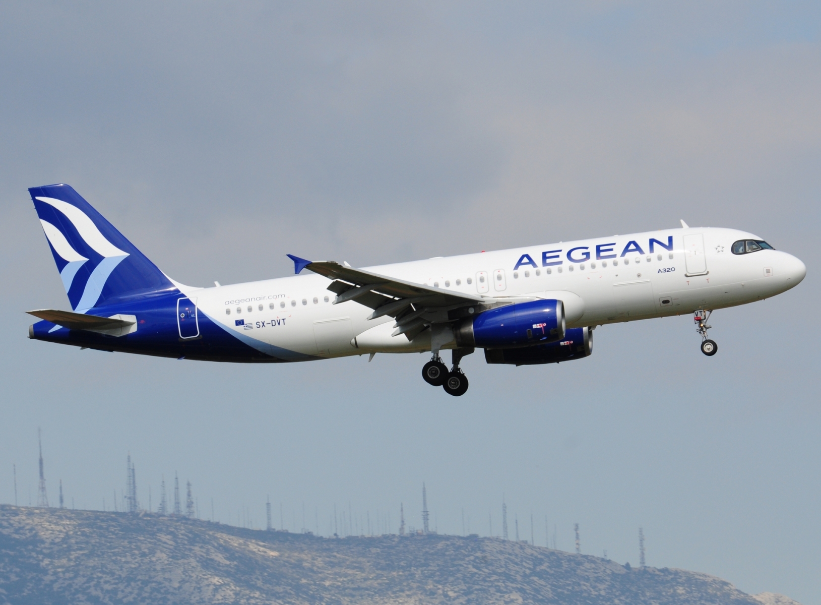 SX-DVT - A320-232 - Aegean Airlines - ATH - 04-04-2025