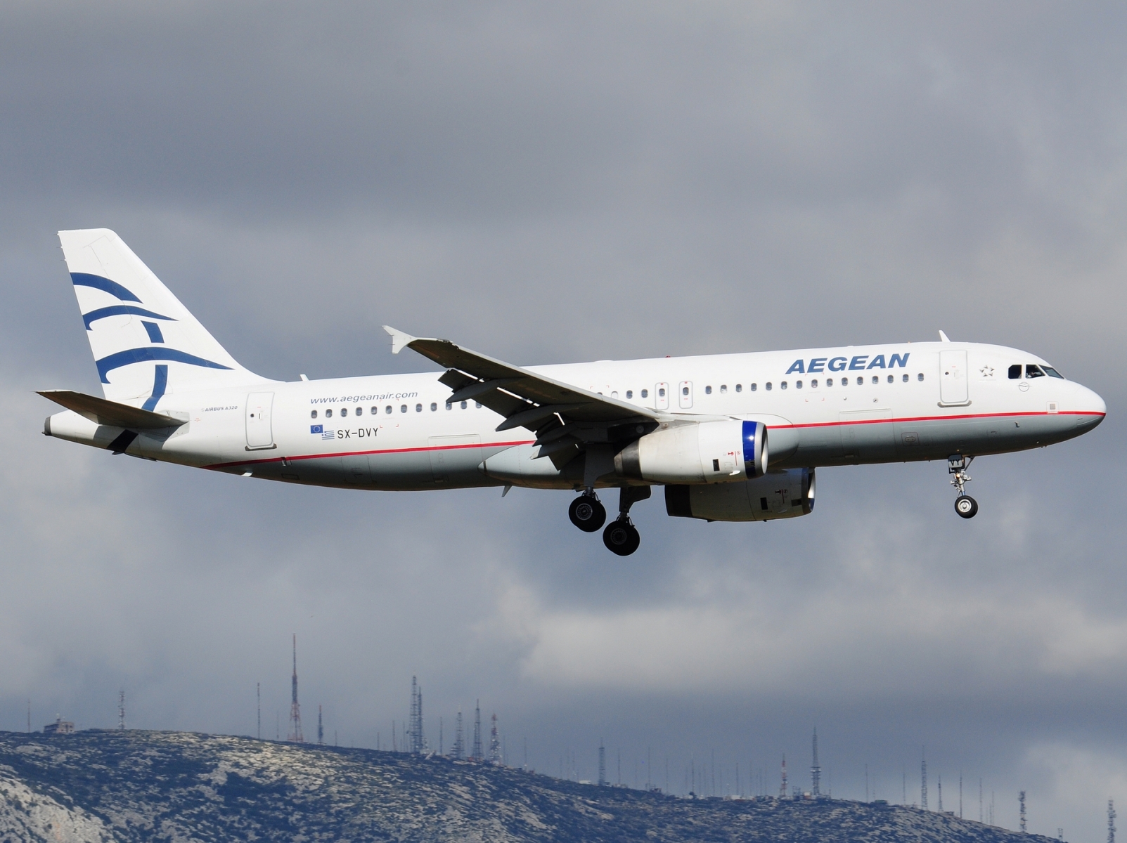 SX-DVY - A320-232 - Aegean Airlines - ATH - 03-04-2025