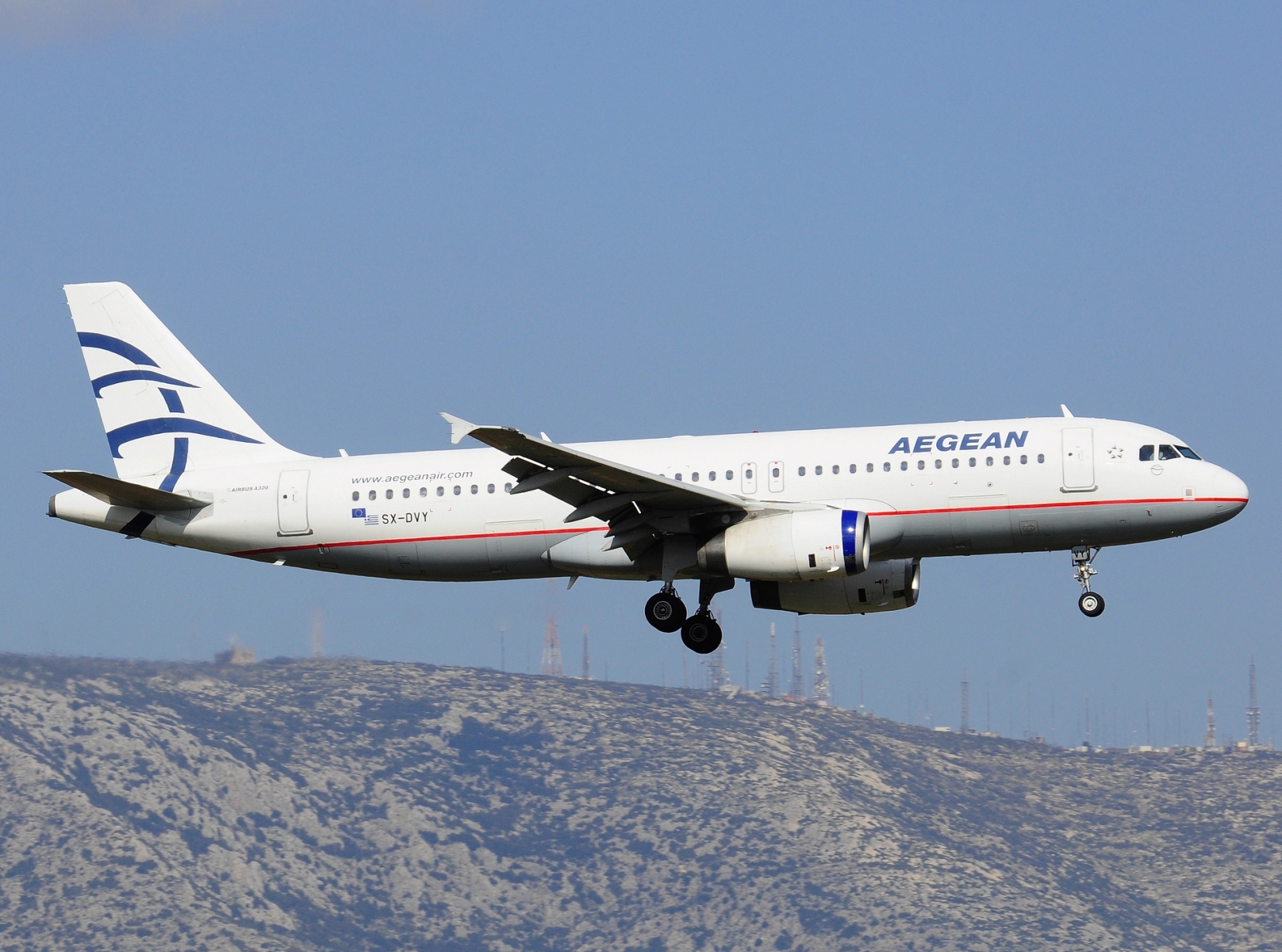 SX-DVY - A320-232 - Aegean Airlines - ATH - 04-04-2025