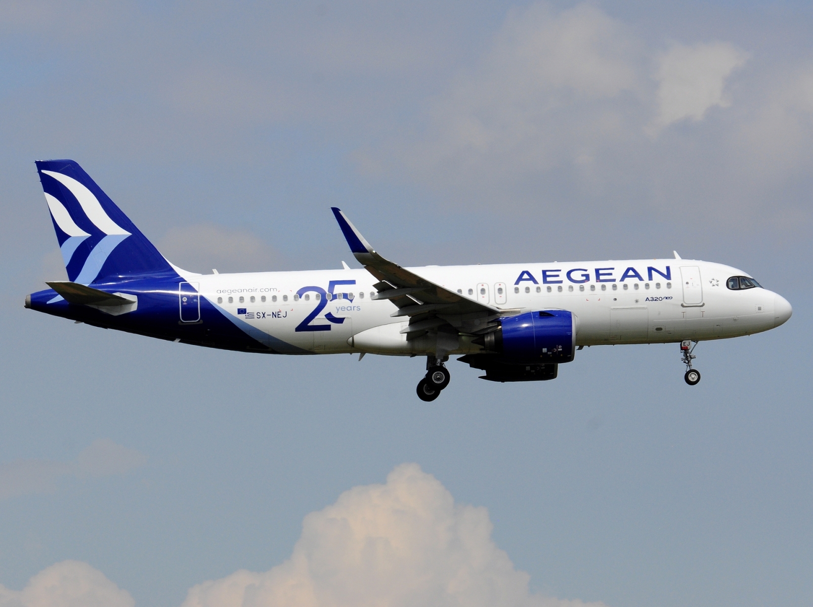 SX-NEJ - A320-271N(WL) - Aegean Airlines - ATH - 04-04-2025